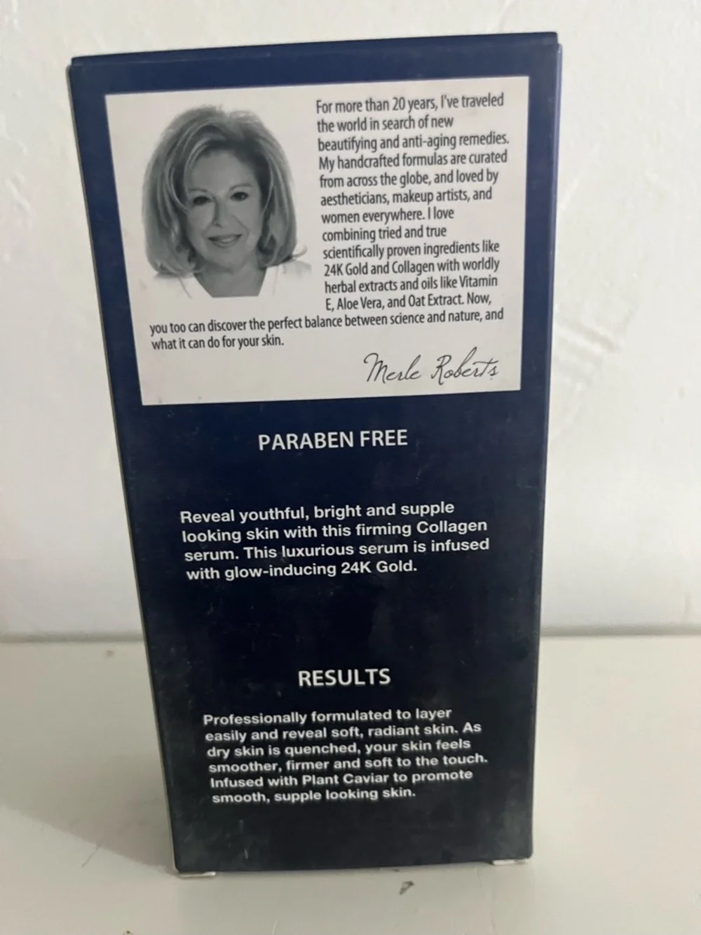 Merle Roberts Perfectionist 24K Gold & Collagen Firming Serum - Gold - Picture 6 of 7